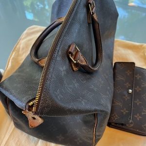 Louis Vuitton hand bag and wallet